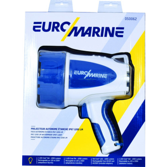 Projecteur LED étanche Euromarine 1200 lumens