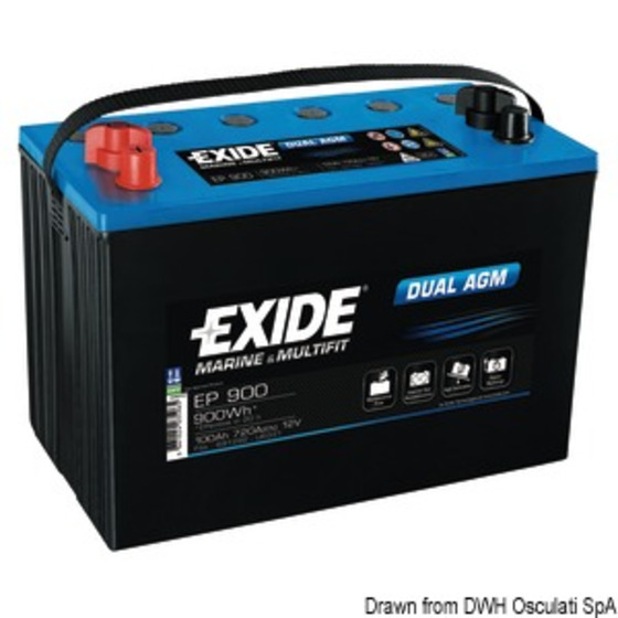 Exide Technologies Exide Agm Batteries pour les services et le démarrage