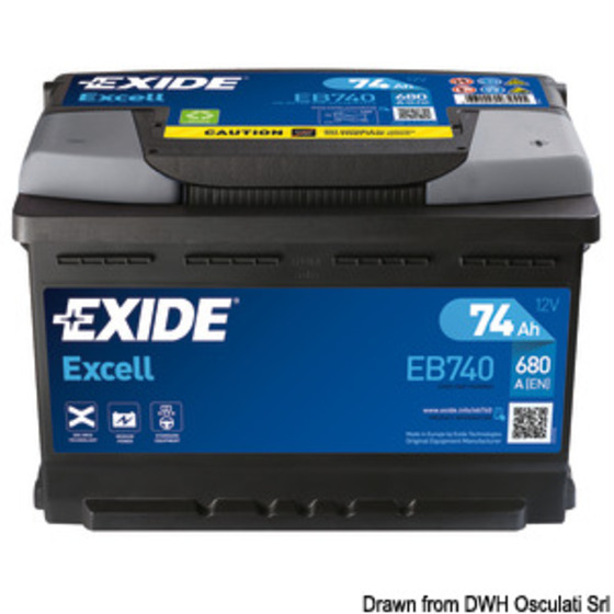 Exide Technologies Batteries de démarrage Exide Excell