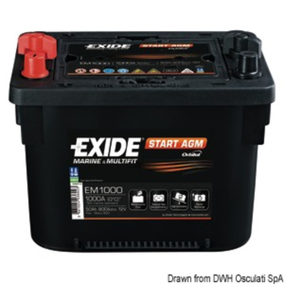 Batterie Exide Technologies Exide Maxxima avec technologie Agm