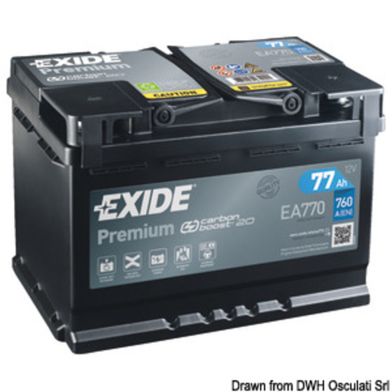 Exide Technologies Batteries Exide Premium pour le démarrage et les services embarqués