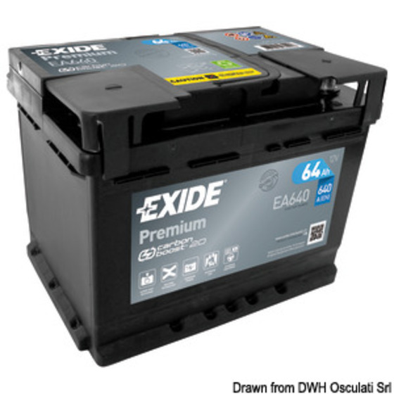 Exide Technologies Batteries Exide Premium pour le démarrage et les services embarqués