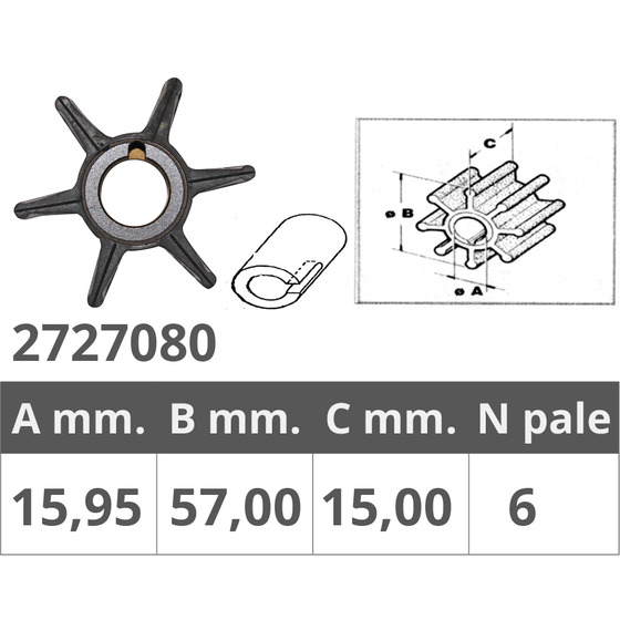 Finnord Impeller Force 2t 35-45-55 CV