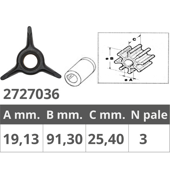 Impulsor Finnord J/e 2t 25(737)-40-50-70-75