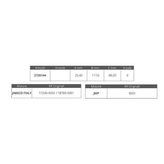 Finnord Girante Jab. 17240-0001e1879-0001