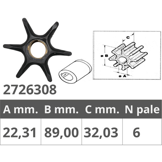 Finnord Girante Johnson/ev. 2t V4-v6