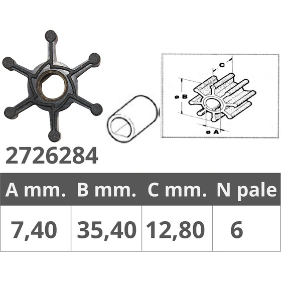 Finnord Girante Johnson Rif.or.09-1077b-9