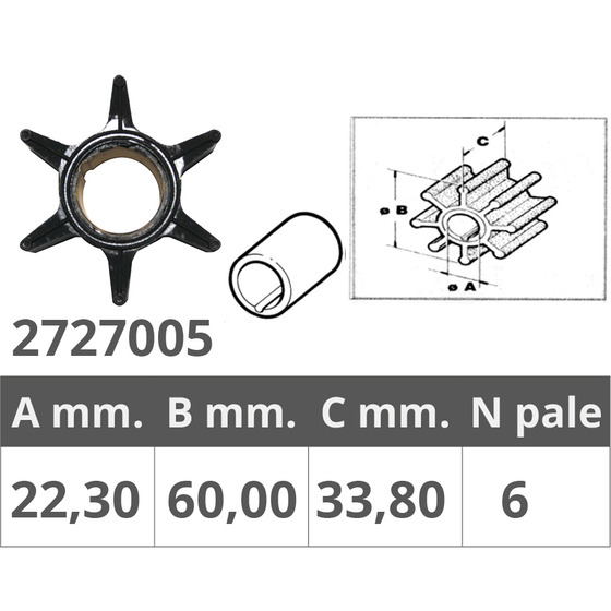 Finnord Girante Mariner/mercruiser/mercury