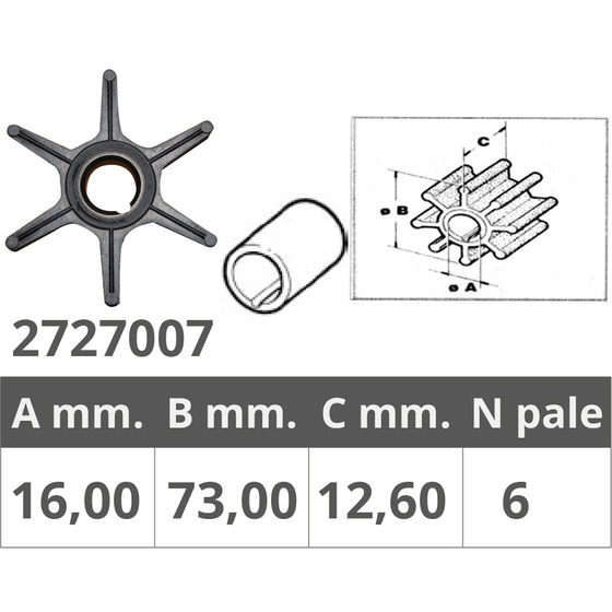 Finnord Girante Mercury 2/4t 18-50 PS