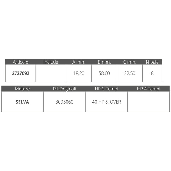 Impulsor Finnord Selva R.o.8095060