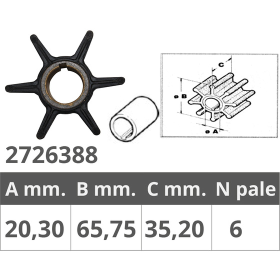 Finnord Girante Tohatsu 2t 70-90-120-140 Cv