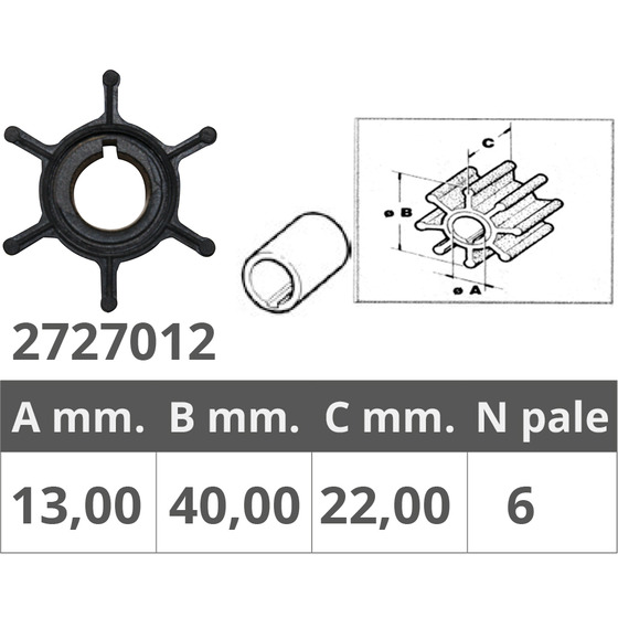 Finnord Impact Yamaha-mercury 2 / 4t 8-15 Hp