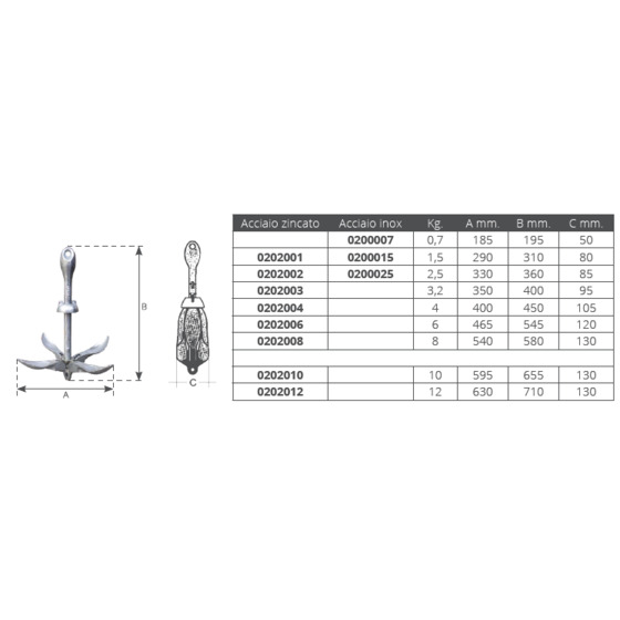 Fni Grapnel Anchor