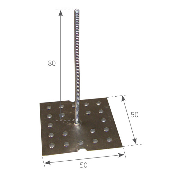 Harpon Fni pour fixation insonorisée