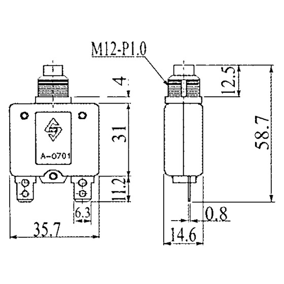 Fni Thermal-magnetic Circuit Breakers