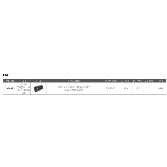 Fni Luftfilter Cat Or. 7w5040