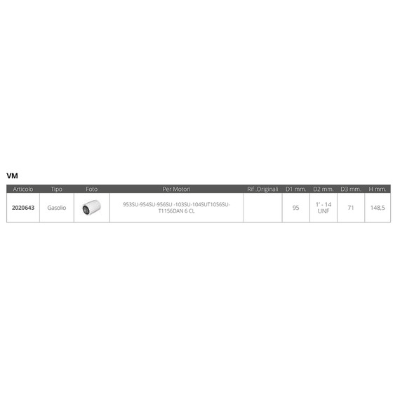 Fni Dieselfilter Vm