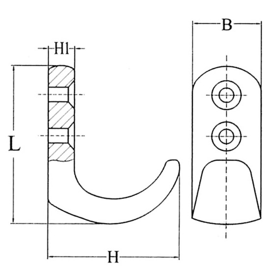 Fni Aisi 316 Hook