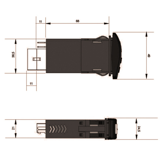 Fni Universal Rocker Switches For Wiper