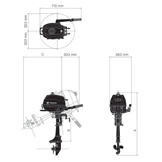 Fni Motor Fuoribordo Tohatsu Mfs3.5s