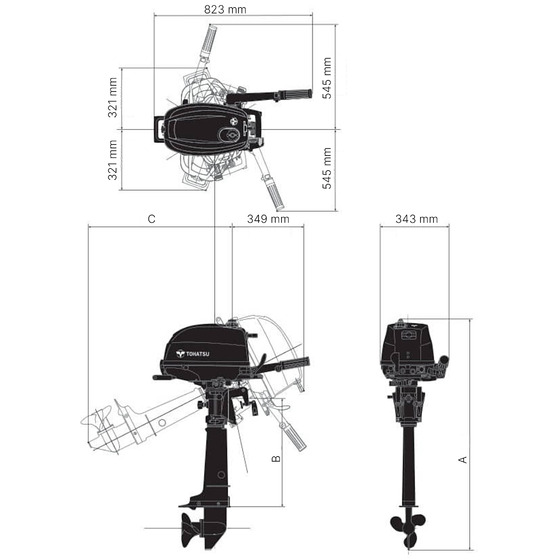 Fni Motore Fuoribordo Tohatsu Mfs4s