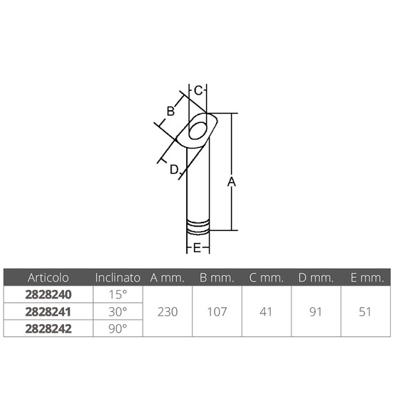 Fni Flush Mount Tilt Rod Holder