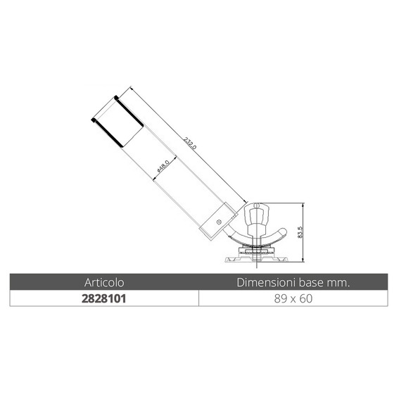 Fni Adjustable Rod Holder