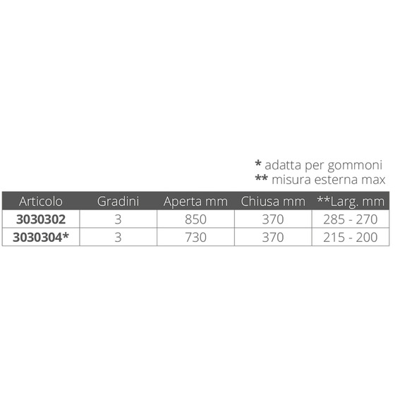 Fni Scalette Inox Telescopiche