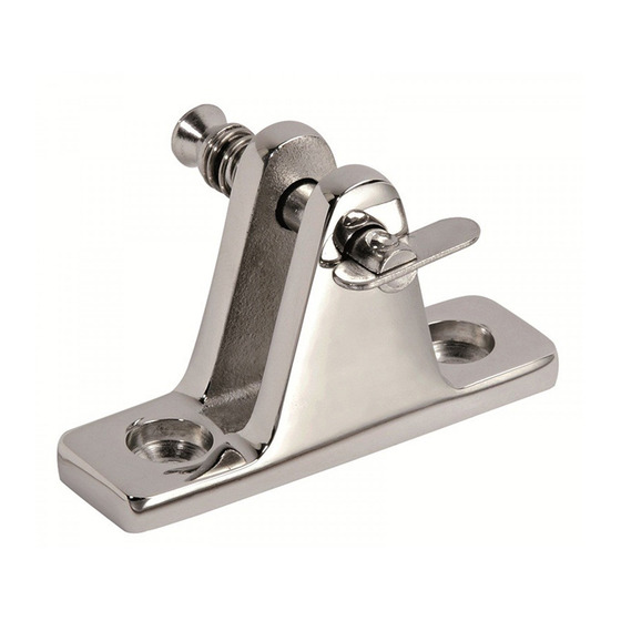 Fni Stainless Steel Base Deck Hinge With Pin