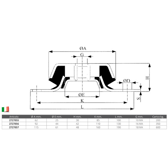 Fni Stainless Steel Support Without Pin