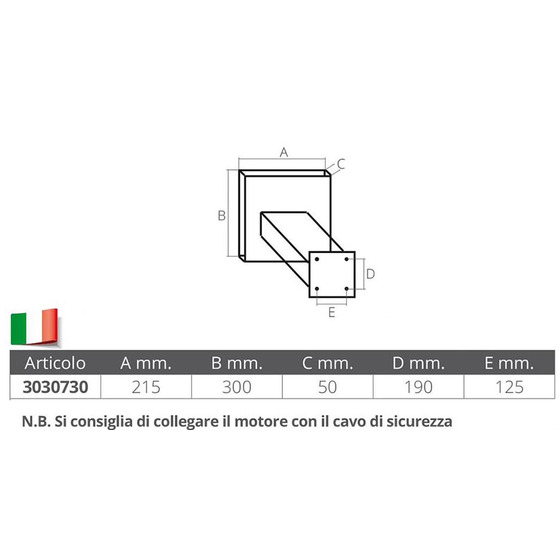 Fni S.s.outboard Motor Bracket Max 9 9 Hp For 4t E 25 Hp For 2t