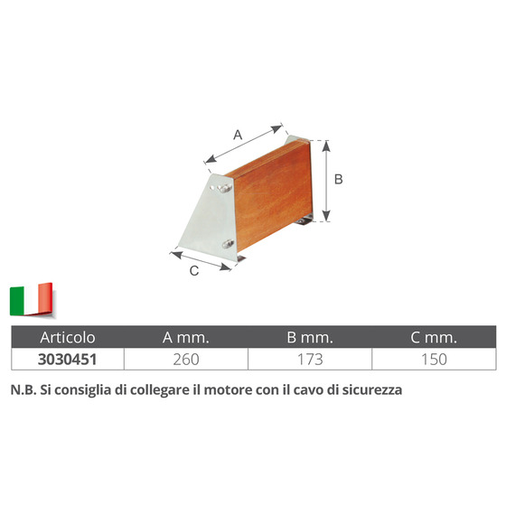 Support moteur réglable Fni 8/9 Hp