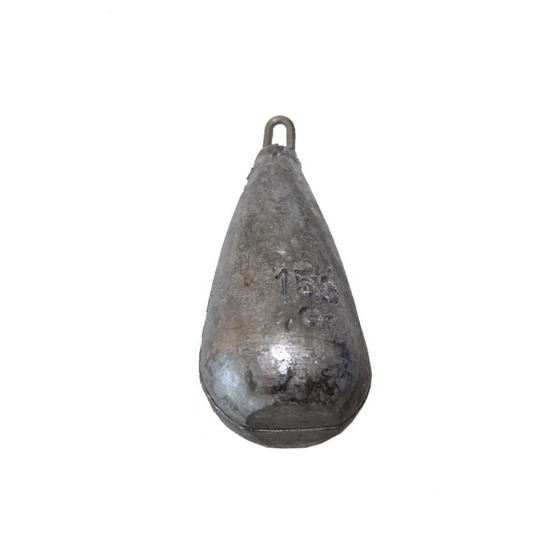 Fonderia Roma Pear Shaped Lead with Stainless Steel Ring
