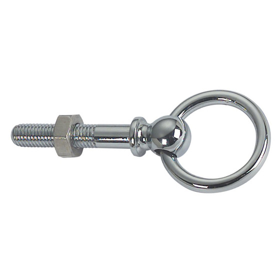 Foresti E Suardi Brass Ring Bolt