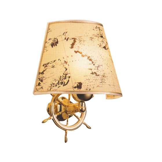 Foresti E Suardi Wall Lamp With Steering Wheel