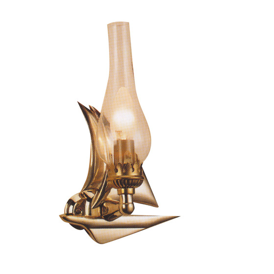 Foresti E Suardi Wall Lamp With Sailing Boat