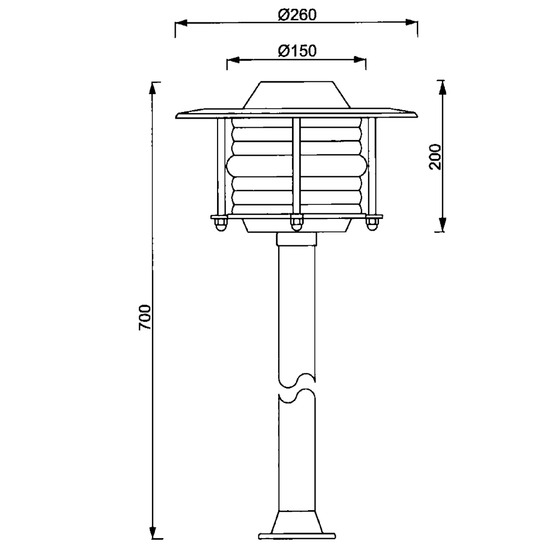 Foresti E Suardi Outdoor Lamp