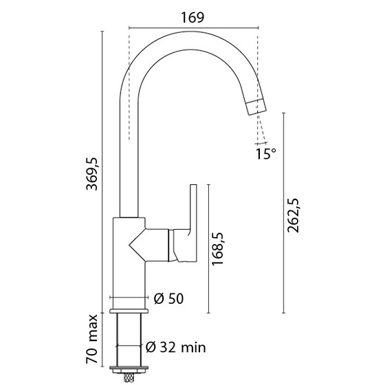 Foresti E Suardi Arena Sink Mixer