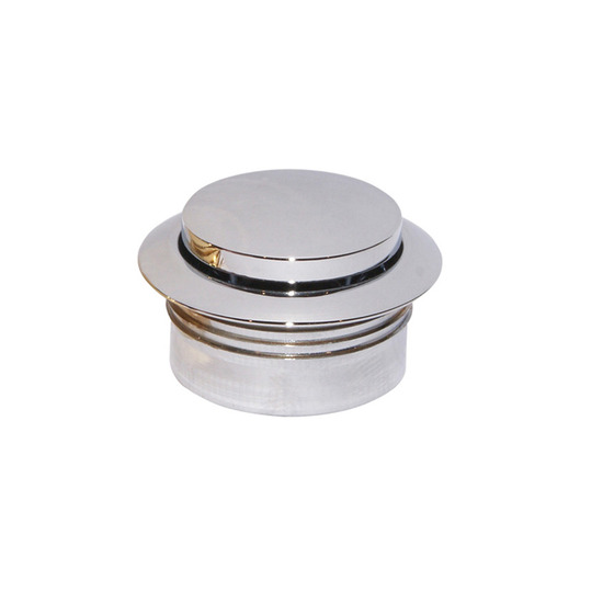 Foresti E Suardi Chromed Brass Push Knob