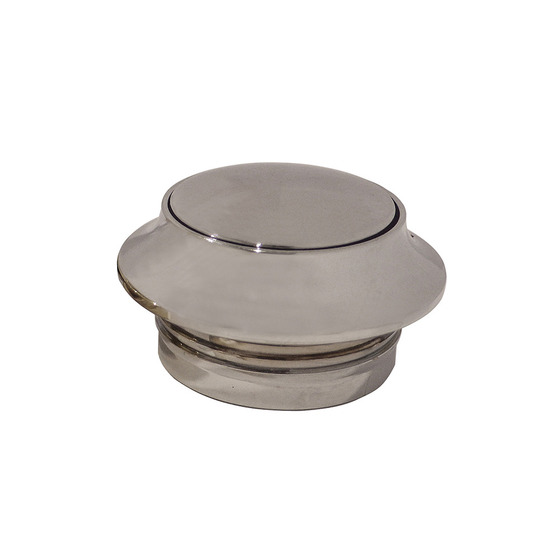 Foresti E Suardi Chromed Brass Push Knob