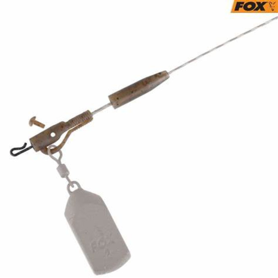 Fox Edges Camo Power Grip Lead Clip Kit Sz 7