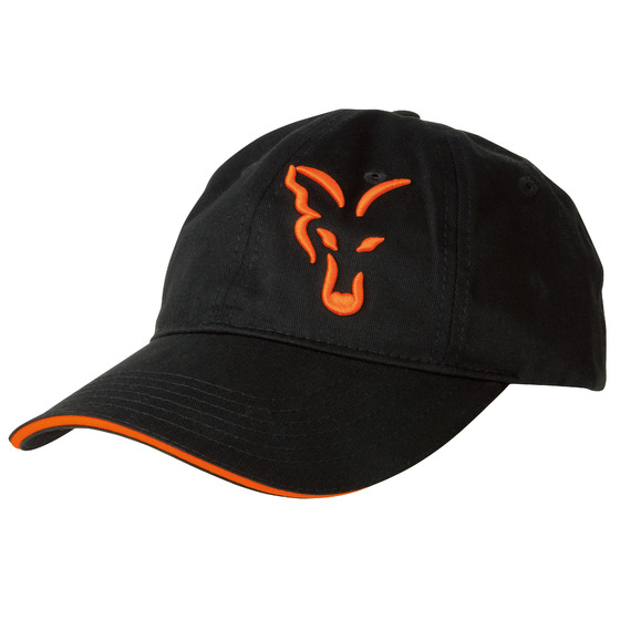 Fox Fox Black & Orange Baseball Cap