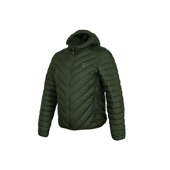 Fox Fox Collection Quilted Jacket Green/silver