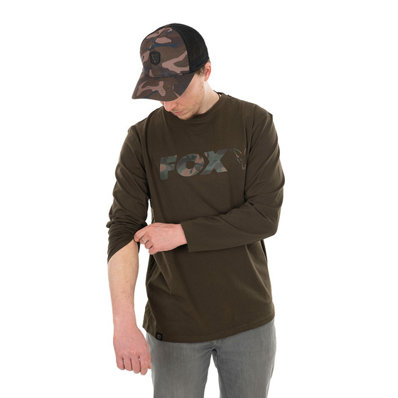 Fox Long Sleeve Khaki/camo T-shirt