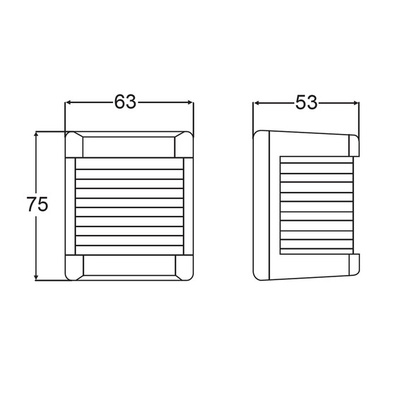 Hella Marine Bicolor 3562 Series Navigation Lamp