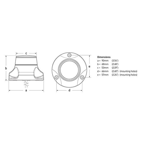 Hella Marine Naviled 360 Pro Lumières