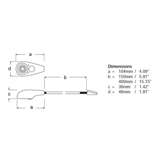 Hella Marine Two Color Chart Table Lamp