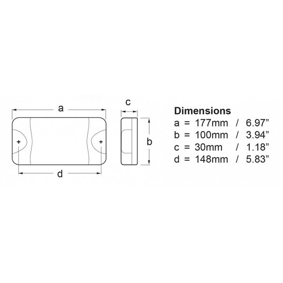 Hella Marine Luce Duraled 20