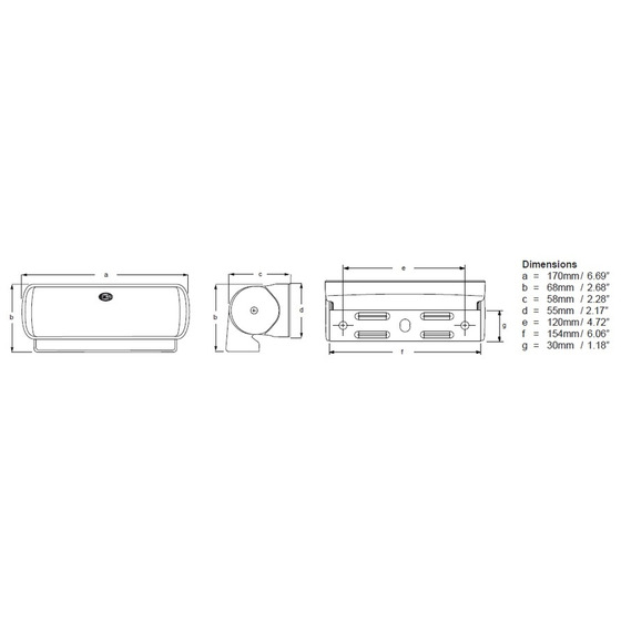 Hella Marine Sea Hawk Xl Two Color Led Projector