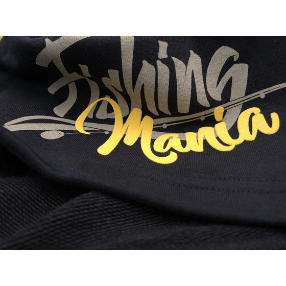 Hotspot Design Sweatshort Fishing Mania Yellow